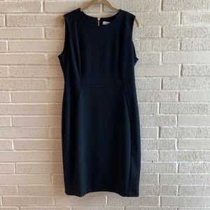 Calvin Klein Black Sheath Dress